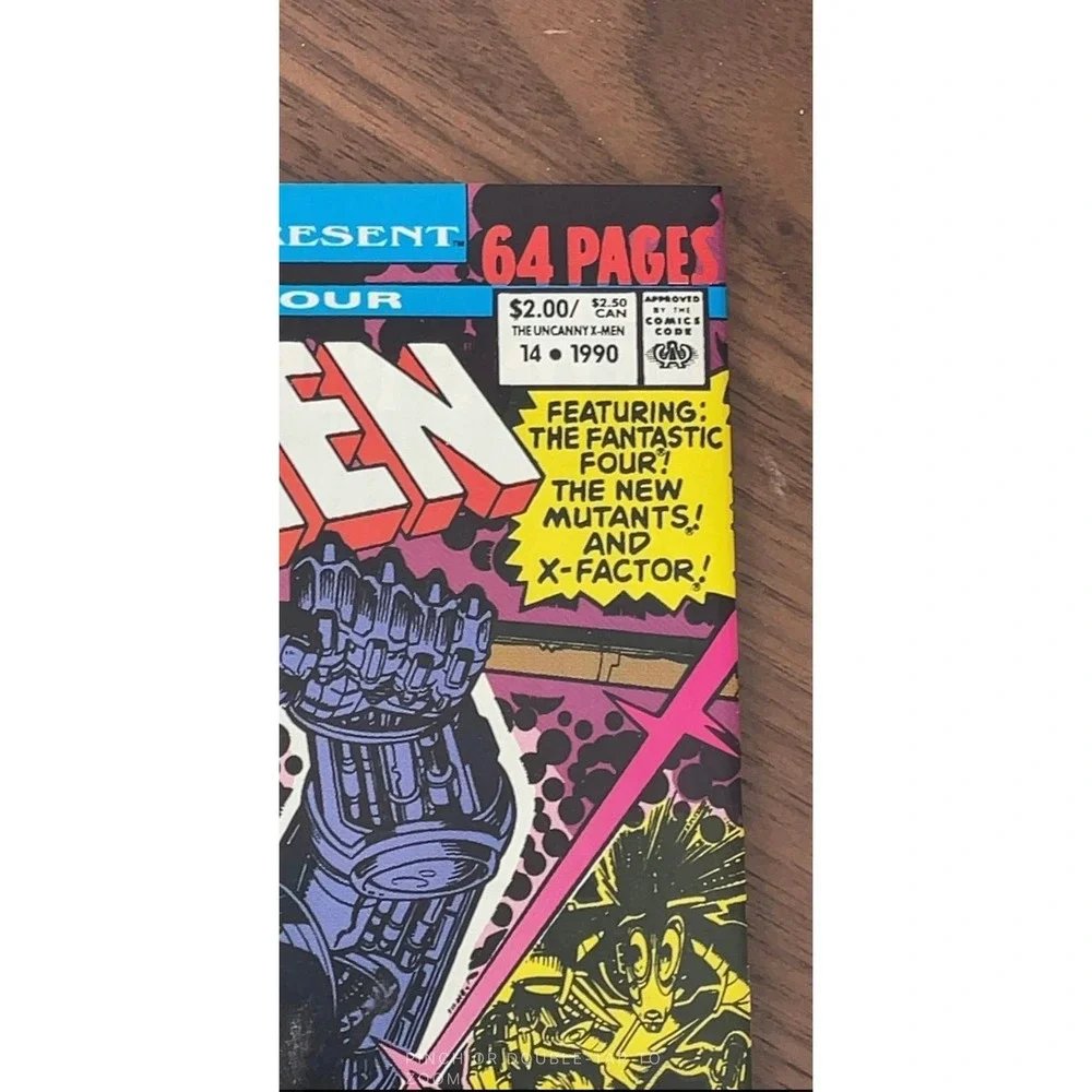Marvel Uncanny X-Men Annual 14 1990 1st cameo Gambit 8.0VF